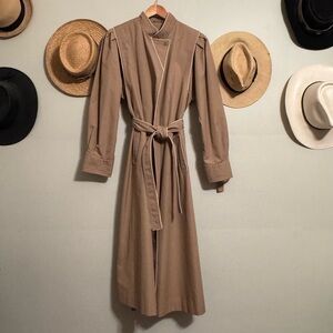 80s trench coat